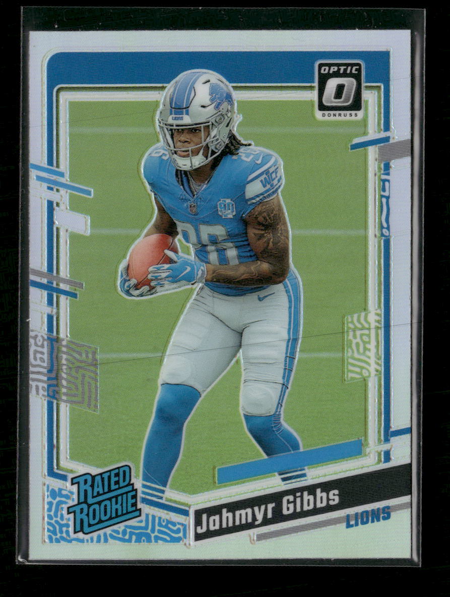 2023 Donruss Optic Holo Jahmyr Gibbs Rookie #236