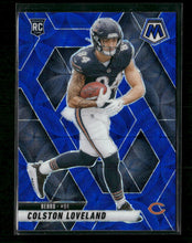 2025 Panini Mosaic Blue Scope Colston Loveland Rookie #304