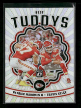 2023 Donruss Optic Best Tuddys Patrick Mahomes II / Travis Kelce #BT-PT