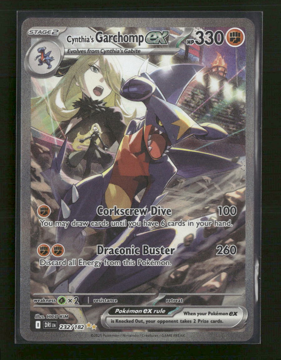 SV10: Destined Rivals Cynthia's Garchomp ex #232/182