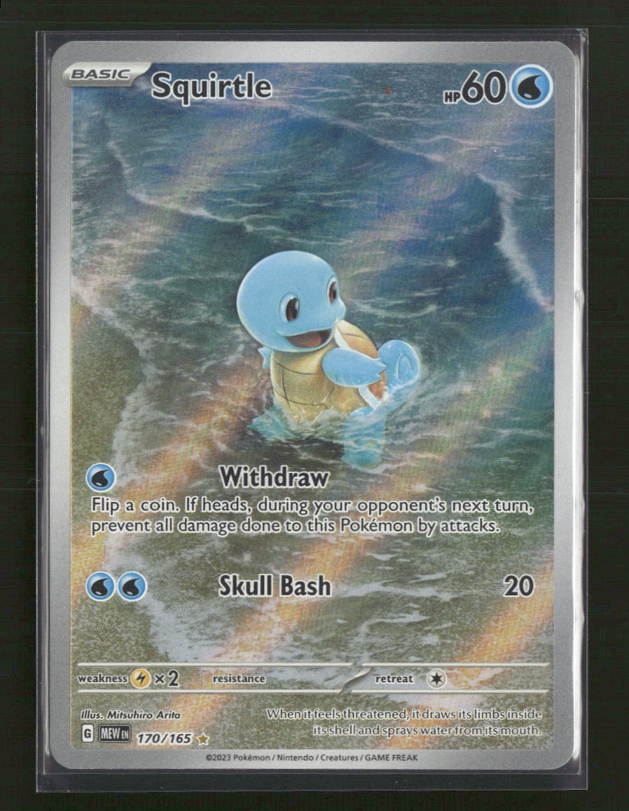 SV: Scarlet & Violet 151 Squirtle #170/165