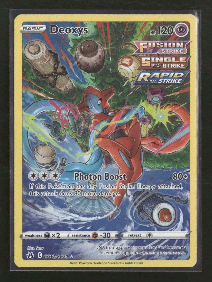 SWSH: Crown Zenith: Galarian Gallery Deoxys #GG12/GG70