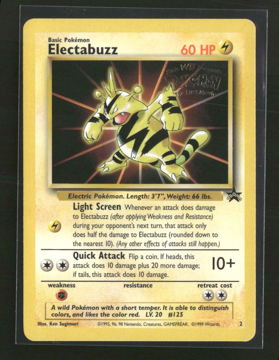 WoTC Promo Electabuzz (Movie Promo) #02/53