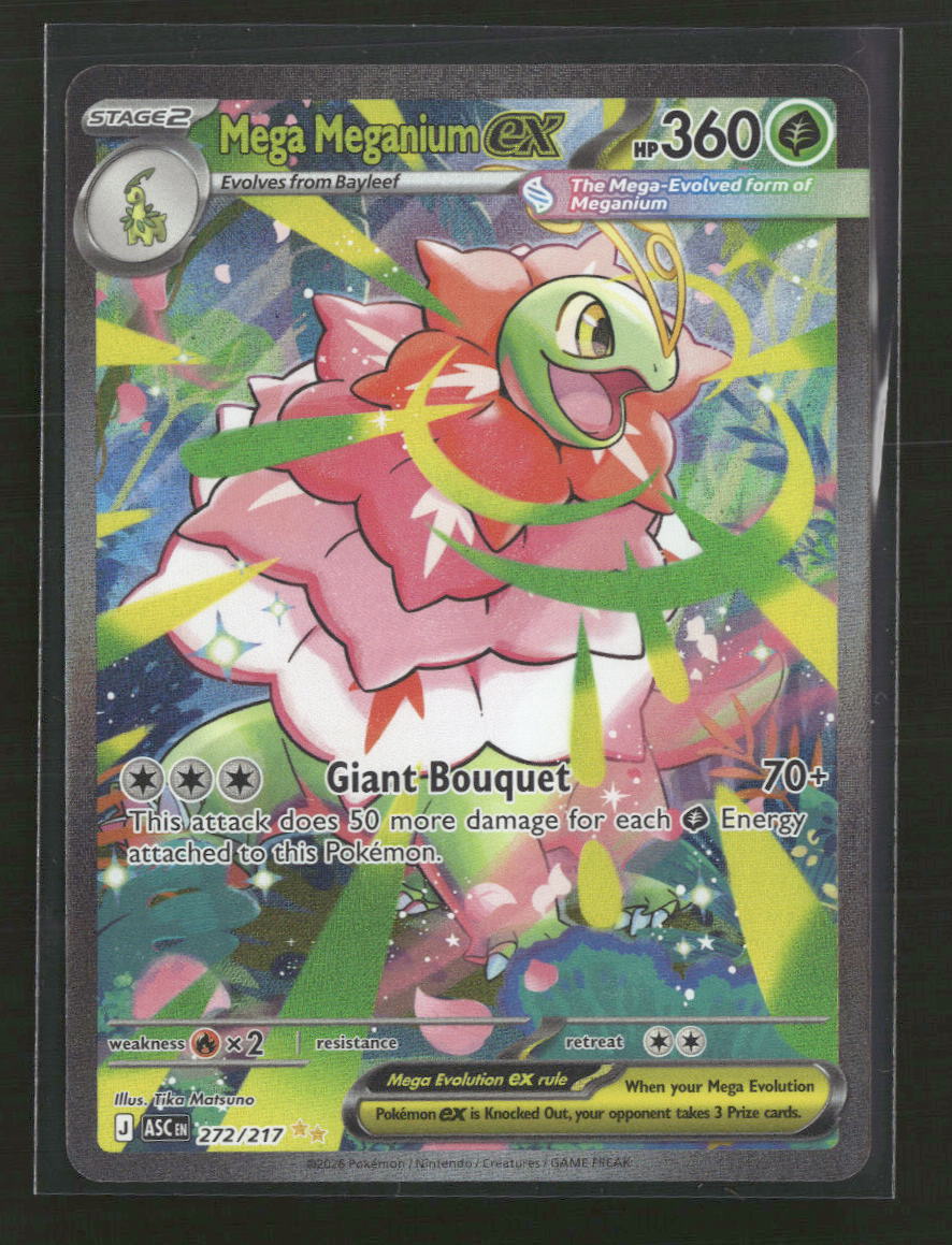 ME: Ascended Heroes Mega Meganium ex #272/217