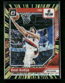 2024-25 Donruss Optic Electricity International Deni Avdija #/75 #27