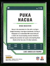 2024 Panini Donruss Optic Fire Prizm Puka Nacua #115