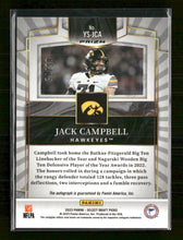 2023 Panini Youth Explosion Auto Gold Laser Prizm /75 Jack Campbell Auto #YS-JCA