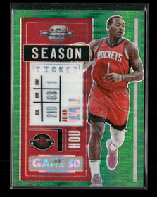 2020-21 Panini Contenders Optic Green Pulsar John Wall #/25 #53