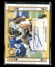 2024 Panini Photogenic In the Action Autographs Jaylen Warren Auto #IAA-JWA