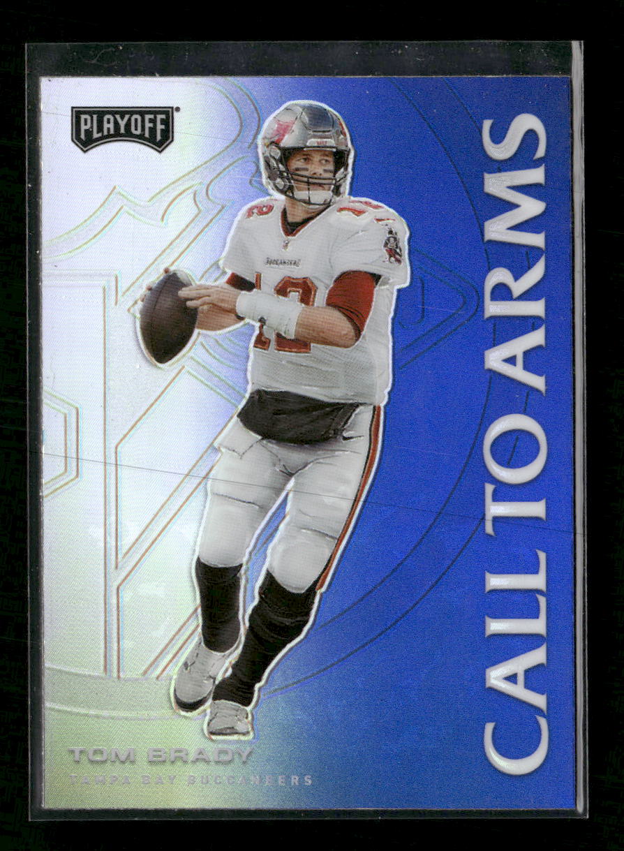 2020 Panini Playoff Call to Arms Blue Tom Brady #CA-1