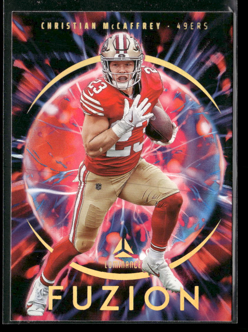 2023 Panini Luminance Fuzion Christian McCaffrey #7