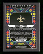 2025 Panini Mosaic Introductions Mosaic Tyler Shough #9