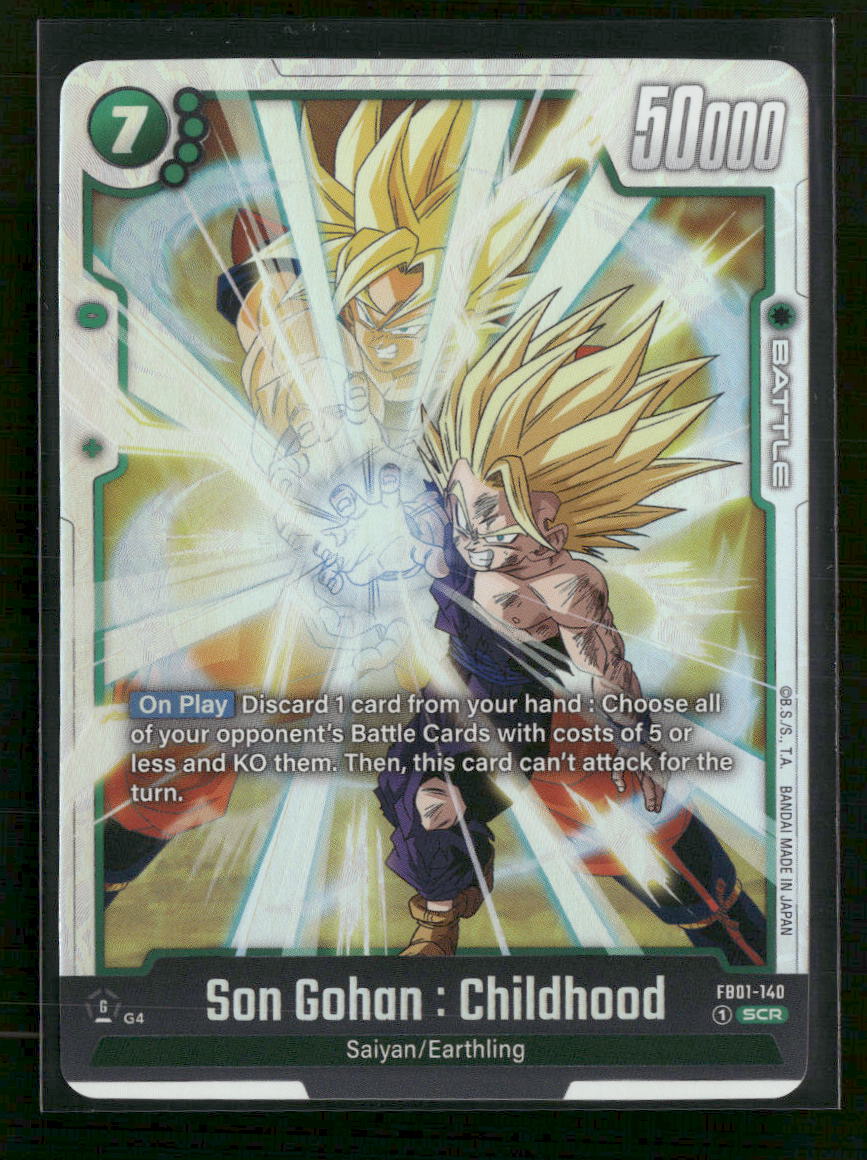 FB01: Awakened Pulse Son Gohan : Childhood #FB01-140
