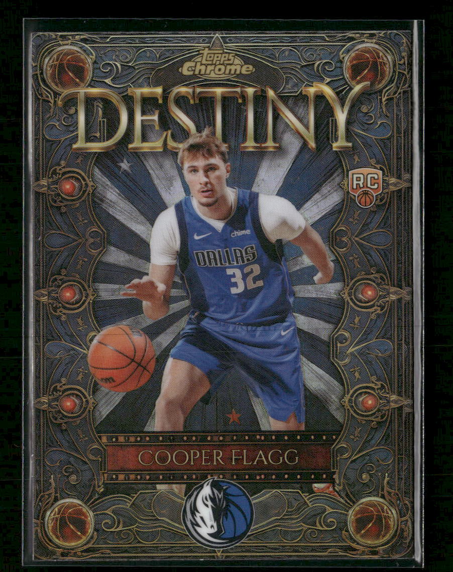 2025-26 Topps Chrome Destiny Refractor Cooper Flagg #D-1