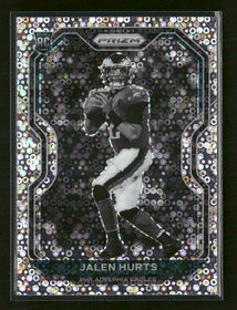 2020 Panini Prizm Prizm No Huddle Jalen Hurts Rookie #343