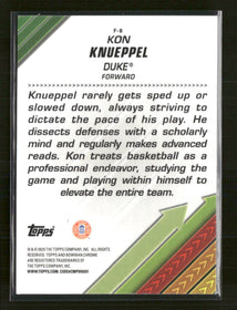 2024-25 Bowman University Facilitators Stealth Refractor Kon Knueppel #F-8