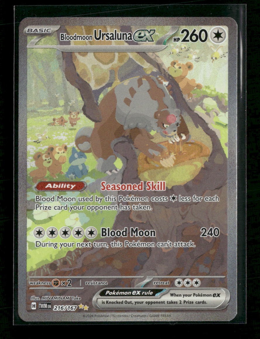 SV06: Twilight Masquerade Bloodmoon Ursaluna ex #216/167