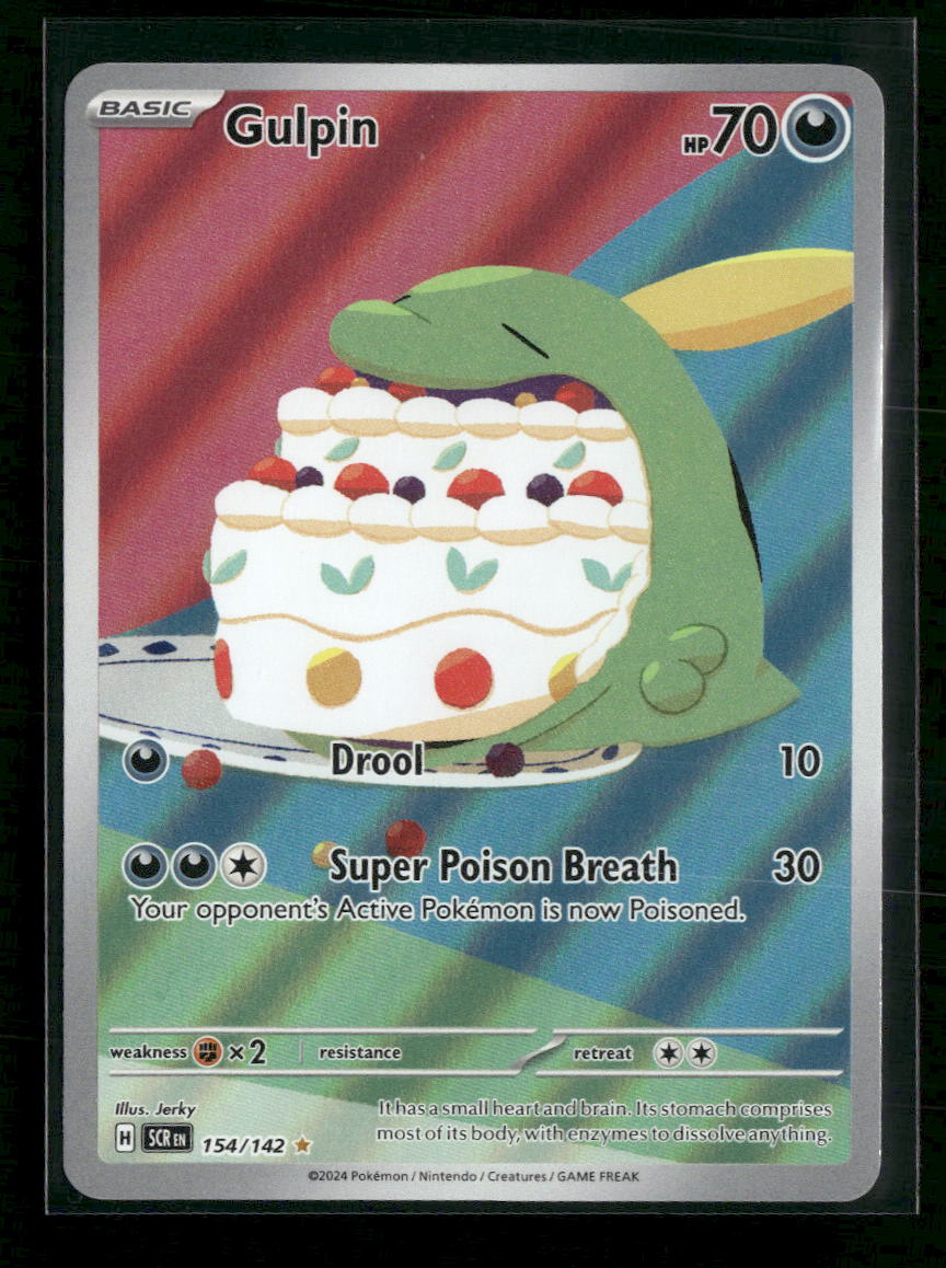 SV07: Stellar Crown Gulpin #154/142