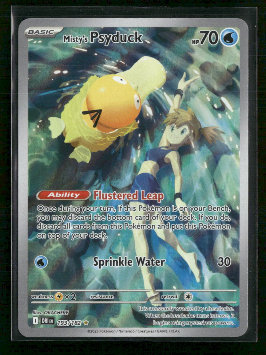 SV10: Destined Rivals Misty's Psyduck #193/182