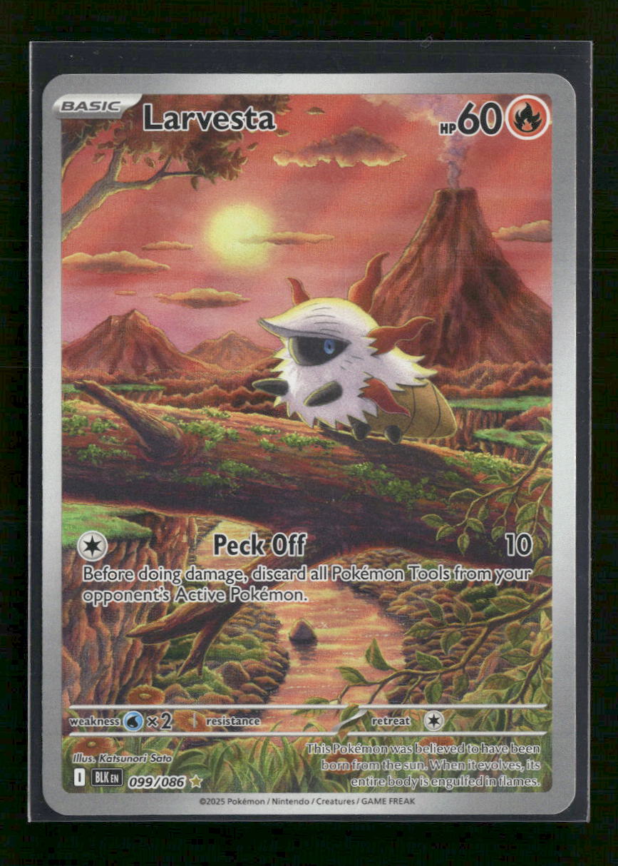 SV: Black Bolt Larvesta #099/086