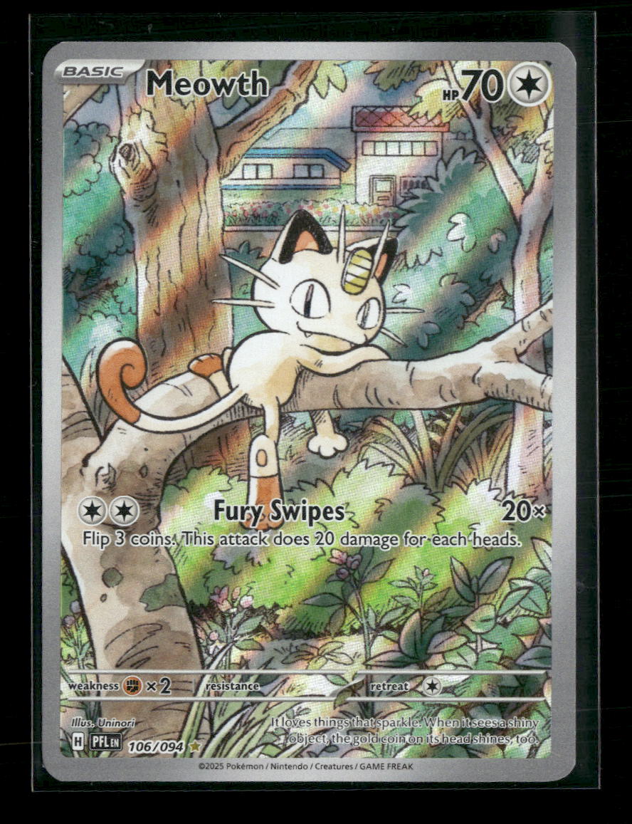 ME02: Phantasmal Flames Meowth #106/094