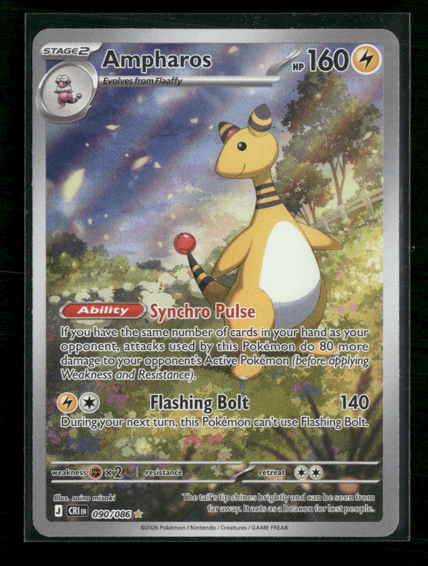 ME04: Chaos Rising Ampharos #090/086