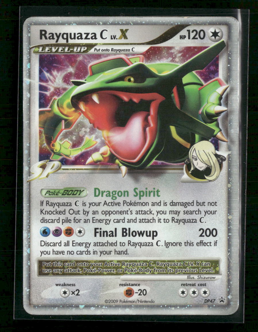 Diamond and Pearl Promos Rayquaza C LV.X #DP47