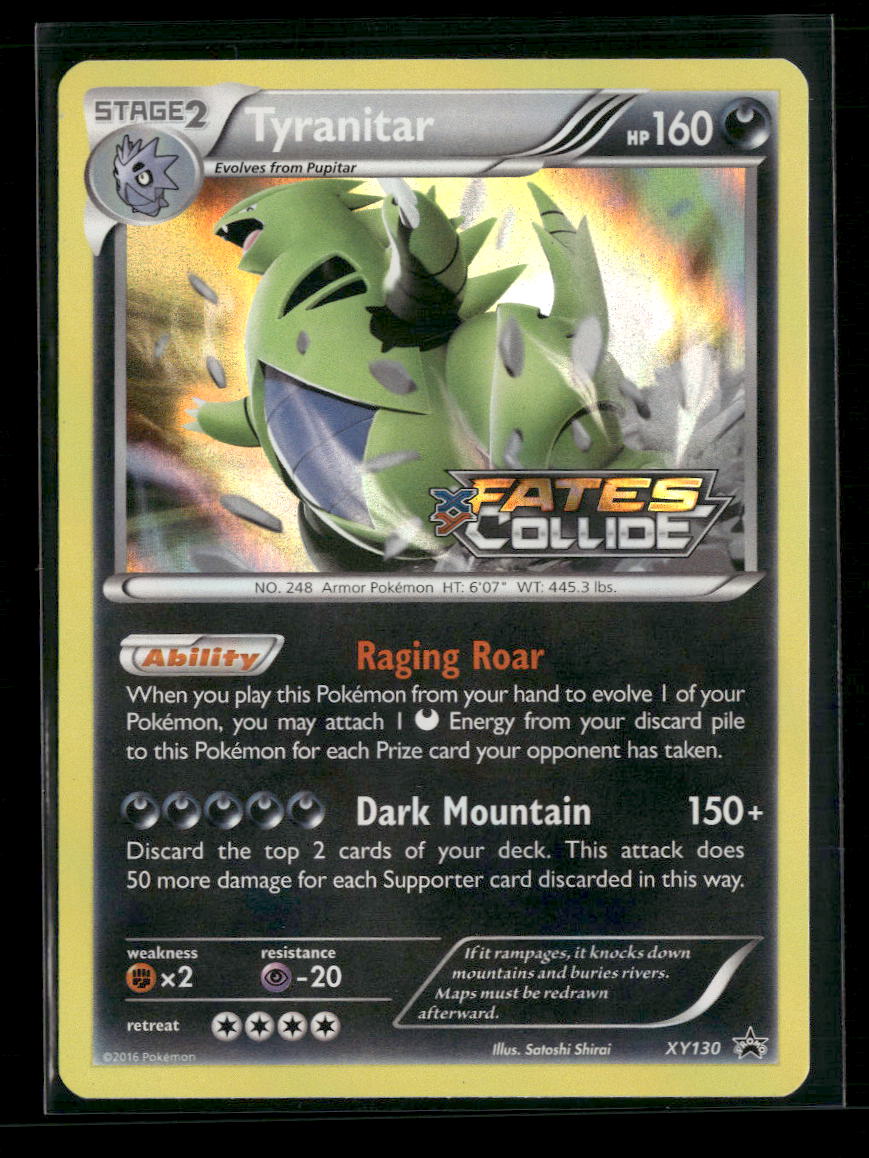 XY Promos Tyranitar #XY130