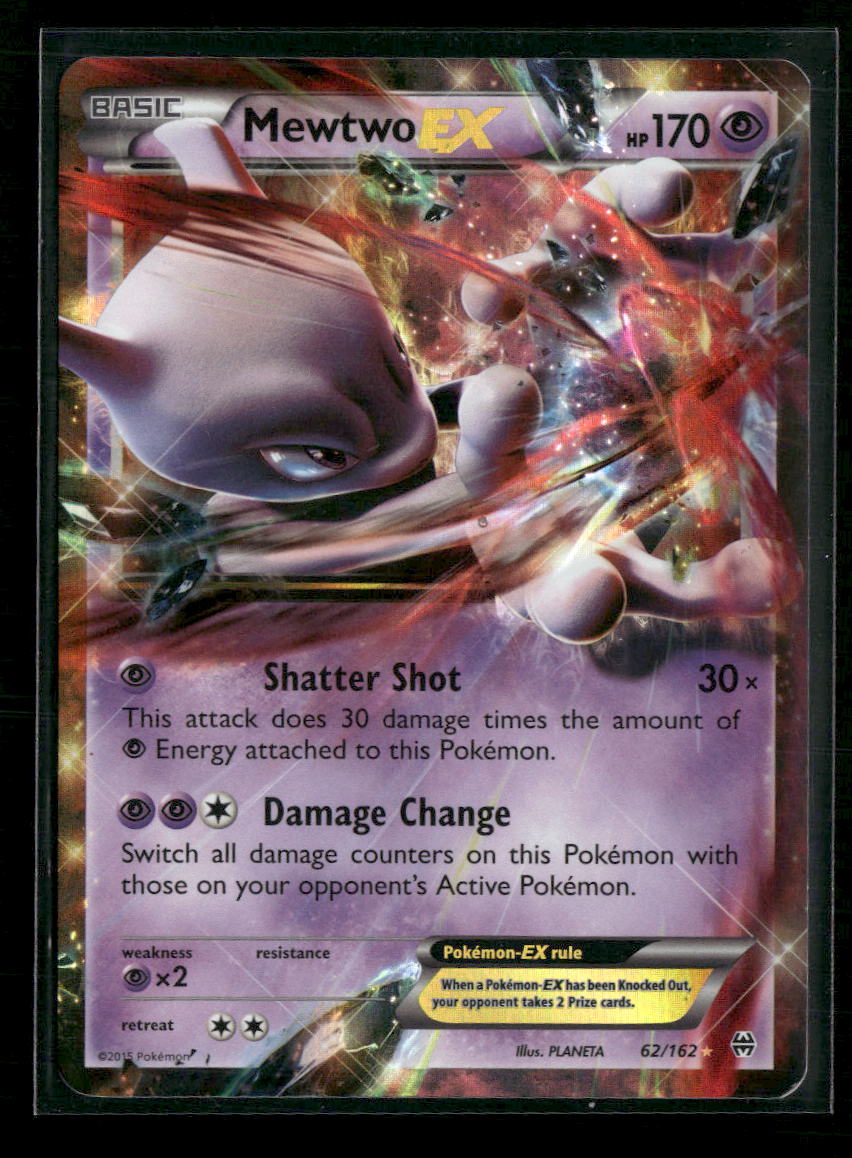 XY - BREAKthrough Mewtwo EX (62) #62/162