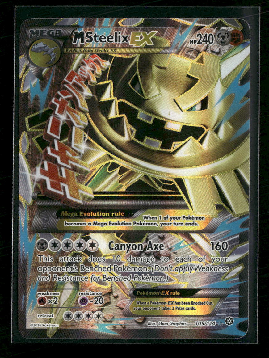 XY - Steam Siege M Steelix EX (Full Art) #109/114