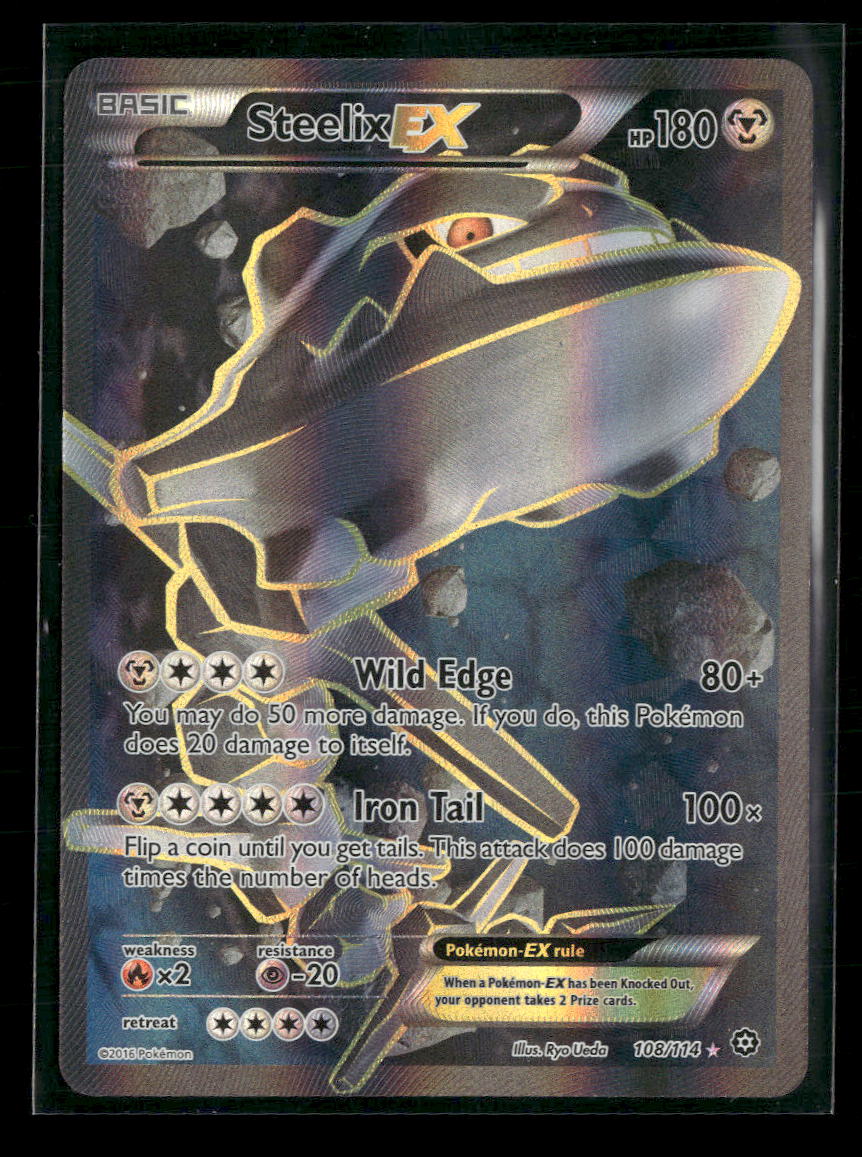 XY - Steam Siege Steelix EX (Full Art) #108/114