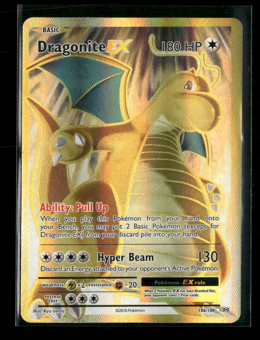XY - Evolutions Dragonite EX (Full Art) #106/108