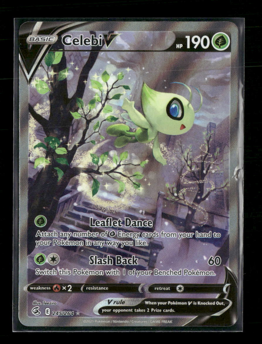 SWSH08: Fusion Strike Celebi V (Alternate Full Art) #245/264