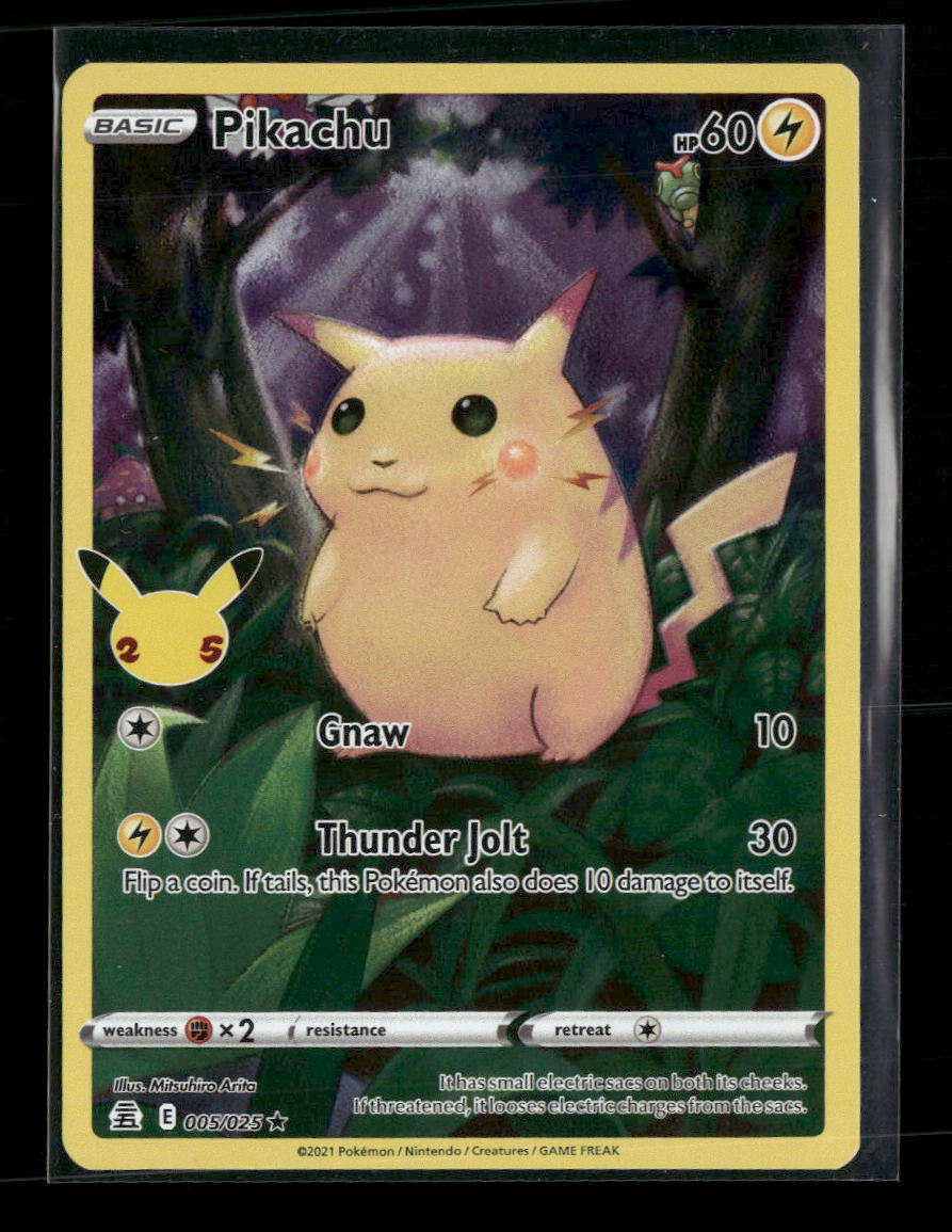 Celebrations Pikachu #005/025