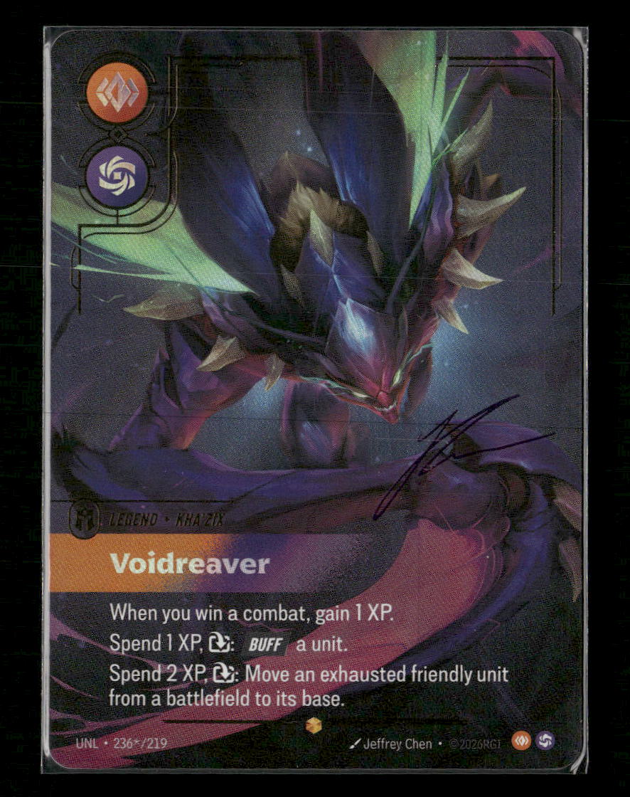 Kha'Zix - Voidreaver (Signature) - Unleashed (UNL)