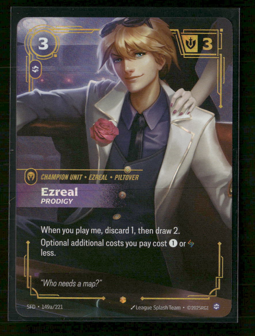 Ezreal - Prodigy (Alternate Art) - Spiritforged (SFD)