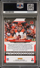 2020 Panini Prizm Joe Burrow 10 PSA #307