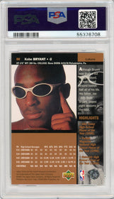 1996 Upper Deck Kobe Bryant 8 PSA #58