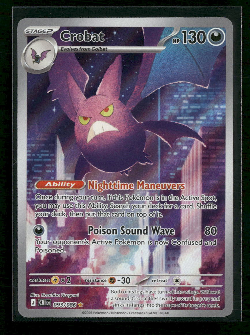 ME04: Chaos Rising Crobat #093/086