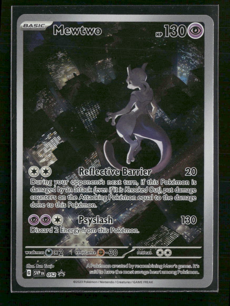SV: Scarlet & Violet Promo Cards Mewtwo #052