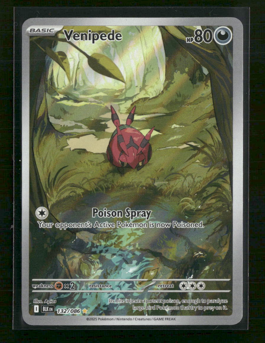 SV: Black Bolt Venipede #132/086