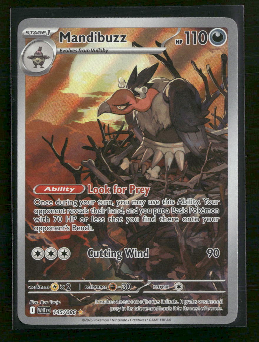 SV: White Flare Mandibuzz #145/086