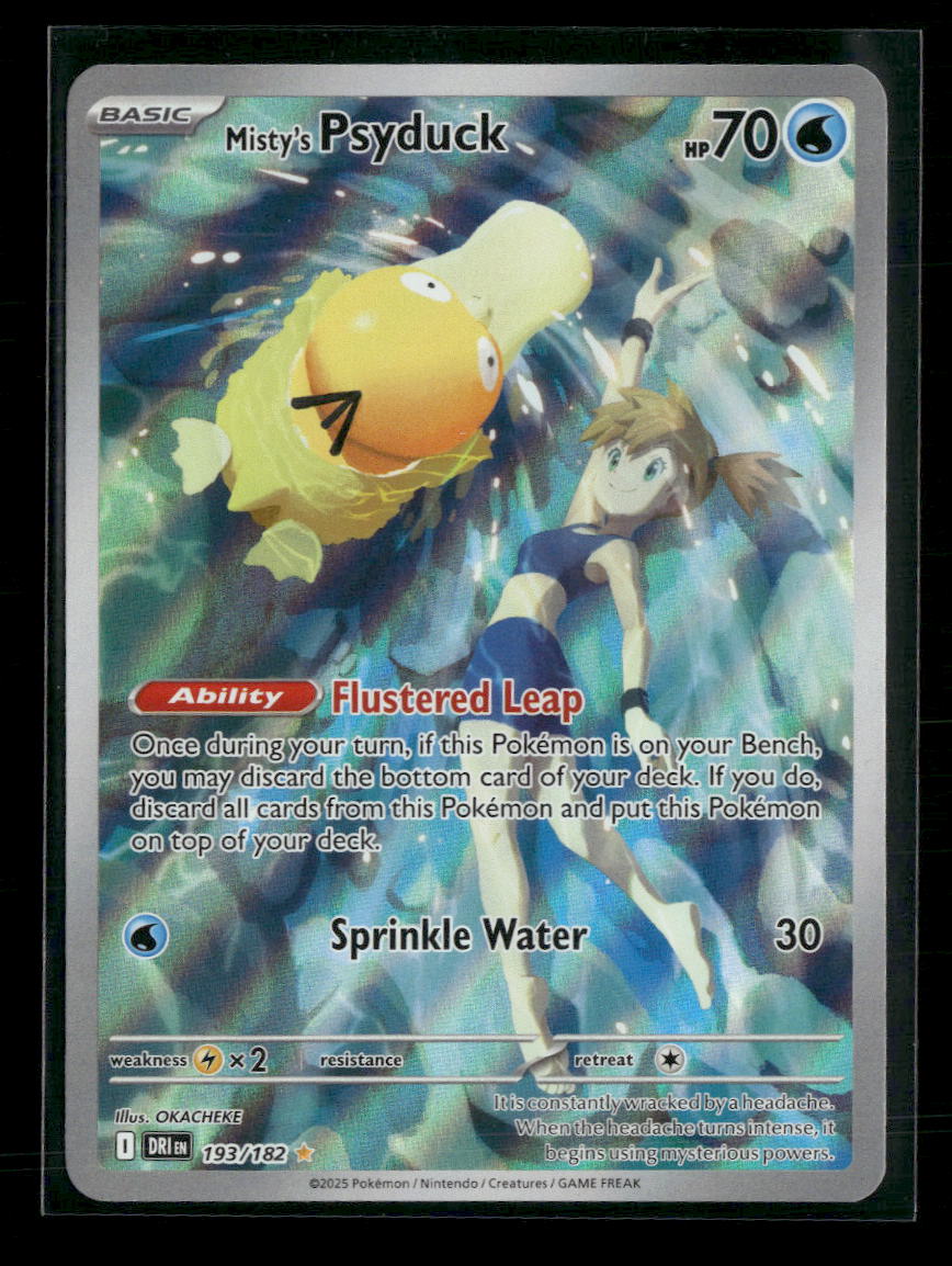 SV10: Destined Rivals Misty's Psyduck #193/182