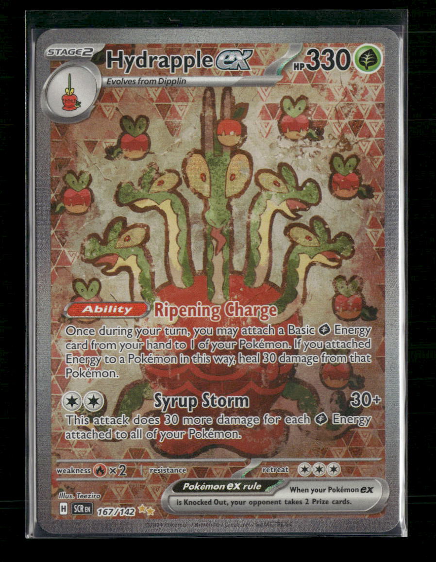SV07: Stellar Crown Hydrapple ex #167/142
