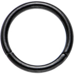 16G 5/16 Black PVD Hinged Segment Ring