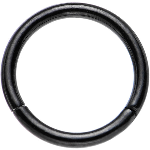 16G 5/16 Black PVD Hinged Segment Ring