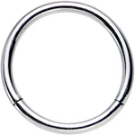 16G 3/8 Stainless Steel Hinged Segment Ring