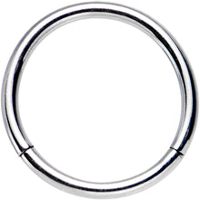16G 3/8 Stainless Steel Hinged Segment Ring