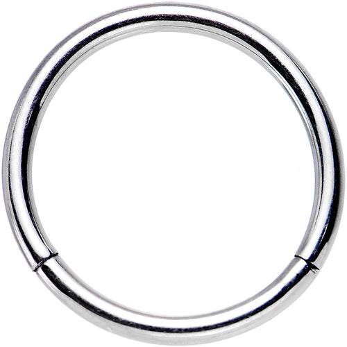 16G 3/8 Stainless Steel Hinged Segment Ring