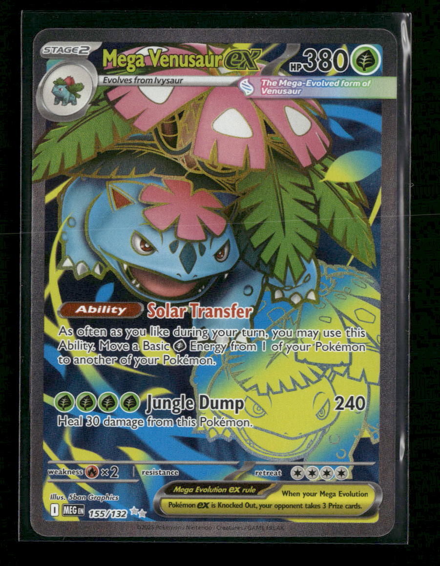 ME01: Mega Evolution Mega Venusaur ex #155/132